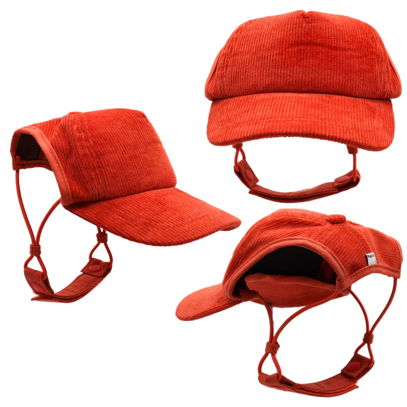 PupLid Dog Hat with Custom Design - Corduroy Trucker Hat - Pick up at CLE Unleashed