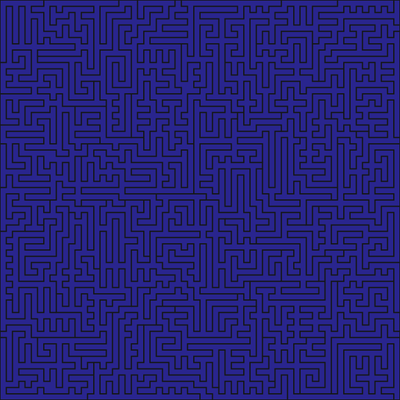 Acrylic Fractal Puzzle - Solid