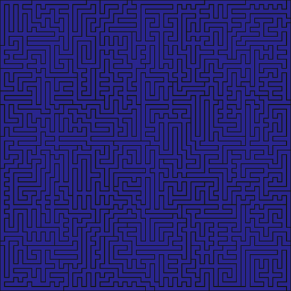 Acrylic Fractal Puzzle - Solid