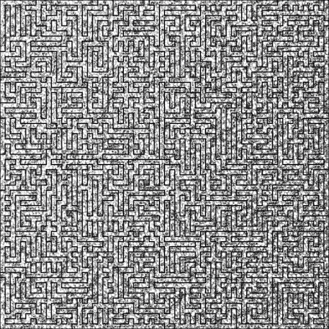 Acrylic Fractal Puzzle - Solid