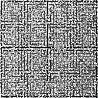 Acrylic Fractal Puzzle - Solid