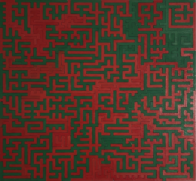 Acrylic Fractal Puzzle - Solid Mixed
