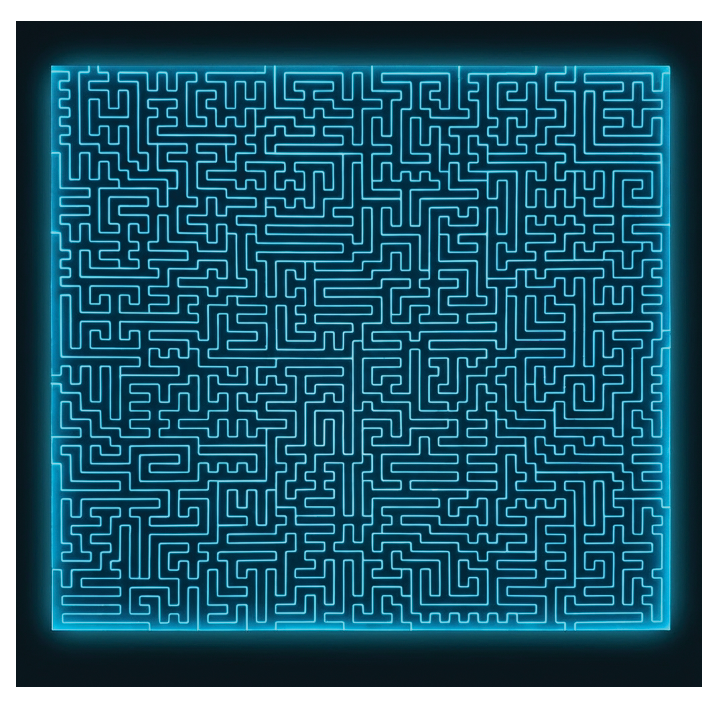 Acrylic Fractal Puzzle - Printed