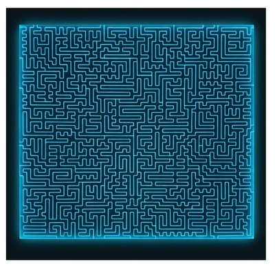 Acrylic Fractal Puzzle - Printed
