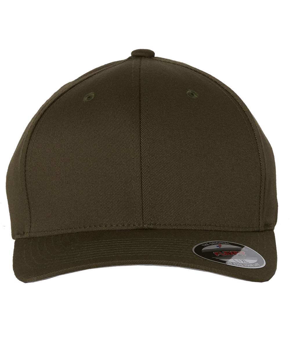 Flexfit 6277 Fitted Hat with Custom Patch