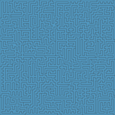 Acrylic Fractal Puzzle - Solid