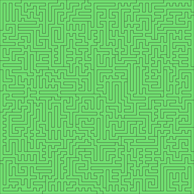 Acrylic Fractal Puzzle - Solid