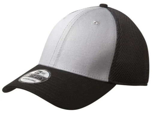 New Era 39Thirty Stretch Mesh Hat with Custom Patch