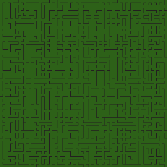 Acrylic Fractal Puzzle - Solid