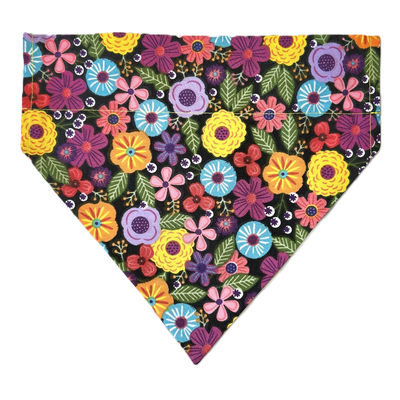 Personalized Dog Bandanas - Flower Theme Designs