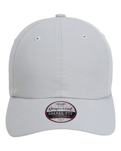 Imperial upf 50 Criss Cross Ponytail Hat with Custom Engraved Leather Patch