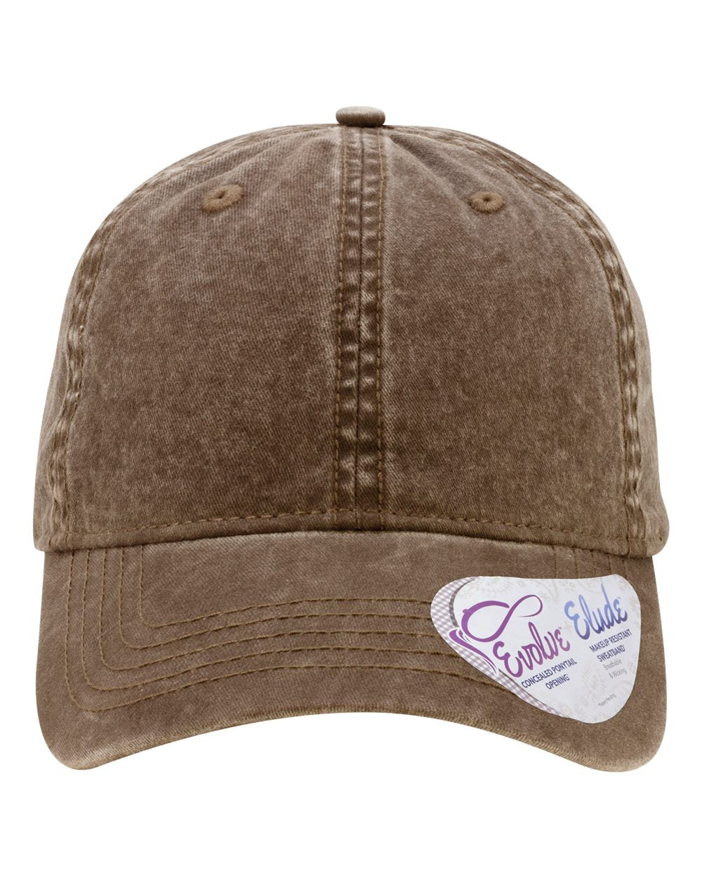 Personalized Ponytail Unstructured Hat with Custom Design - Infinity Her Cassie
