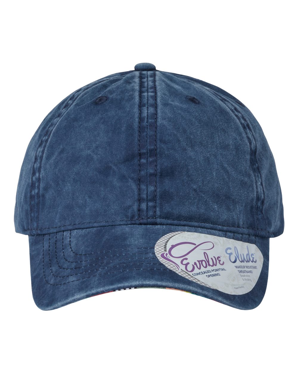 Personalized Ponytail Unstructured Hat with Custom Design - Infinity Her Cassie