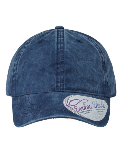 Personalized Ponytail Unstructured Hat with Custom Design - Infinity Her Cassie
