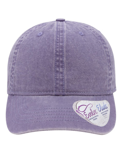 Personalized Ponytail Unstructured Hat with Custom Design - Infinity Her Cassie