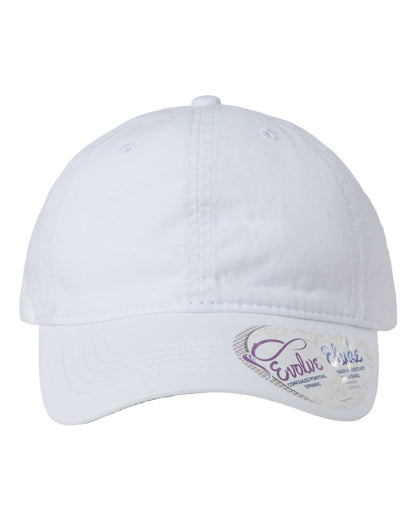 Personalized Ponytail Unstructured Hat with Custom Design - Infinity Her Cassie