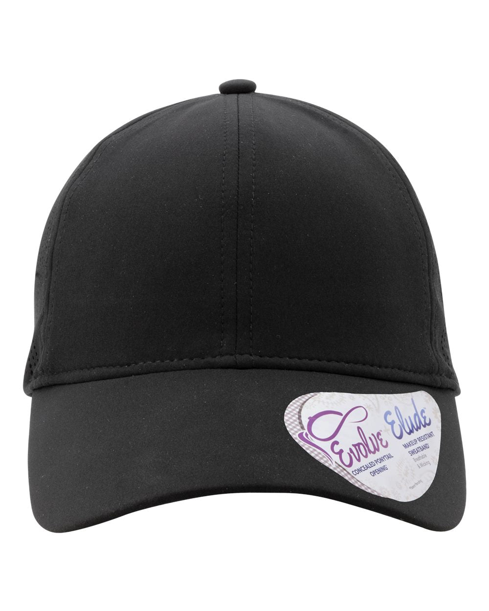 Ponytail Trucker Hat with Custom Patch - Infinity Her Gaby