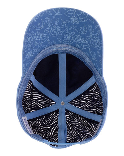 Ponytail Trucker Hat with Custom Patch - Infinity Her Gaby