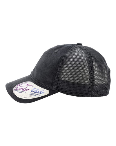 Personalized Ponytail Unstructured Corduroy Hat with Custom Design - Infinity Her Jo