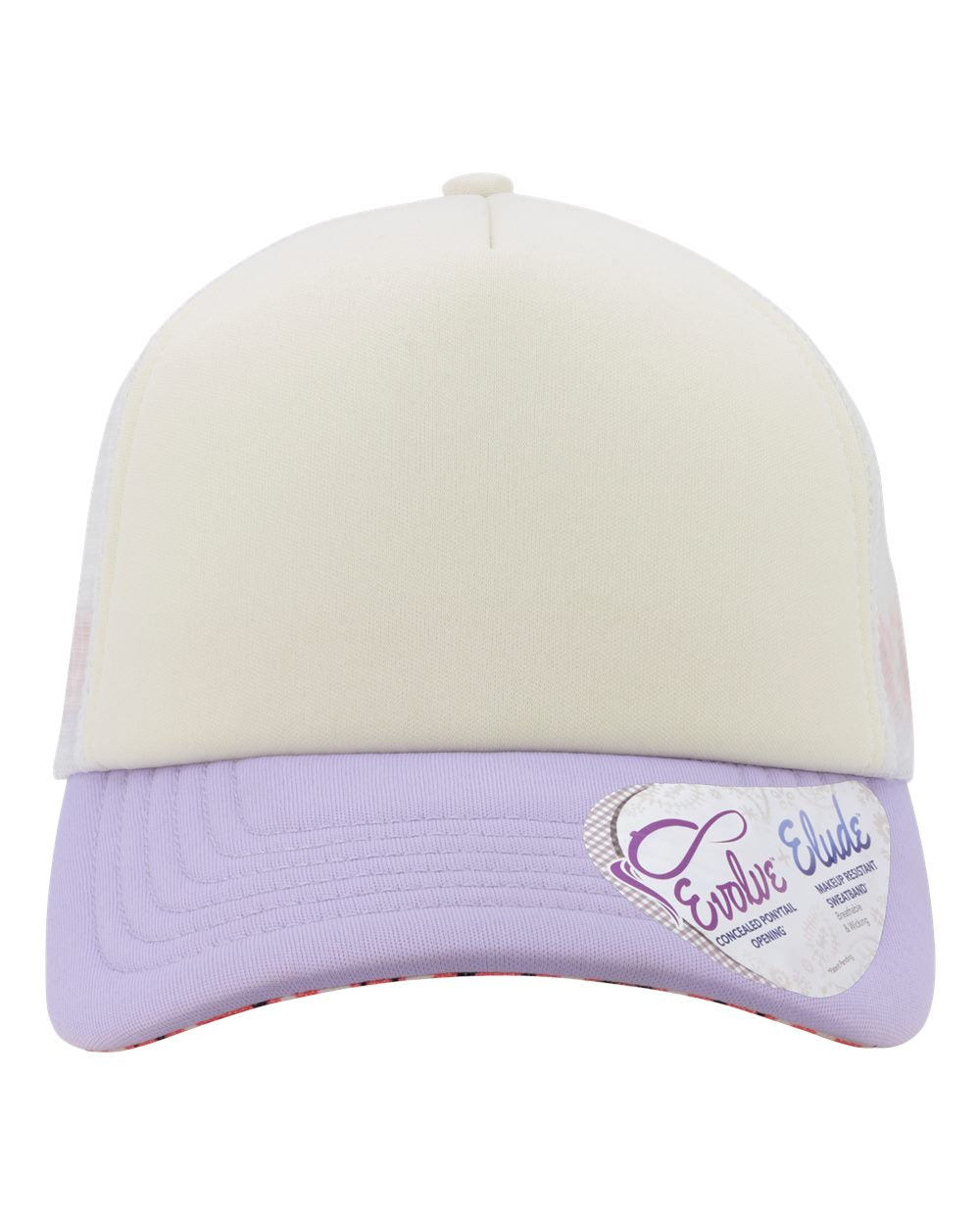Personalized Ponytail Foam Trucker Hat with Custom Design - Infinity Her Rosie