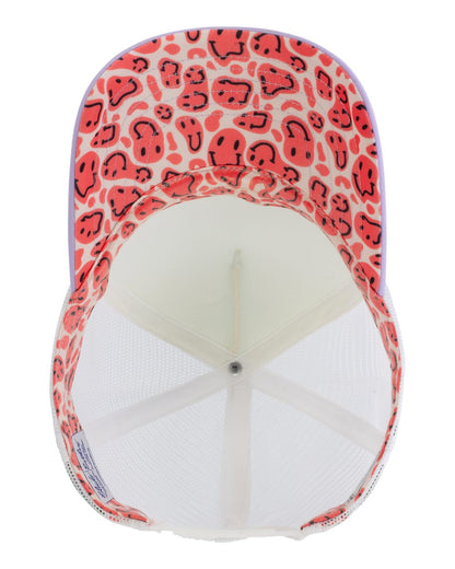 Personalized Ponytail Foam Trucker Hat with Custom Design - Infinity Her Rosie