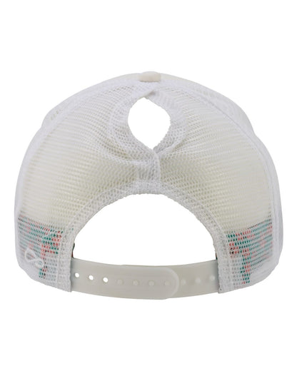 Personalized Ponytail Foam Trucker Hat with Custom Design - Infinity Her Rosie