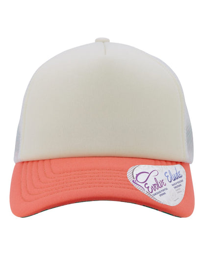 Personalized Ponytail Foam Trucker Hat with Custom Design - Infinity Her Rosie