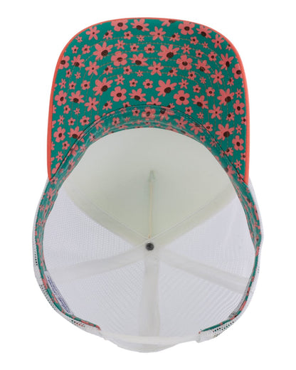 Personalized Ponytail Foam Trucker Hat with Custom Design - Infinity Her Rosie