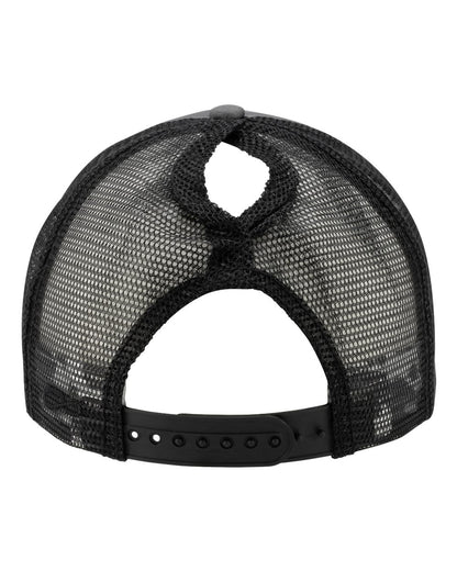 Personalized Ponytail Foam Trucker Hat with Custom Design - Infinity Her Rosie