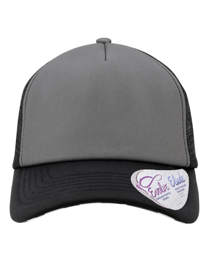 Personalized Ponytail Foam Trucker Hat with Custom Design - Infinity Her Rosie