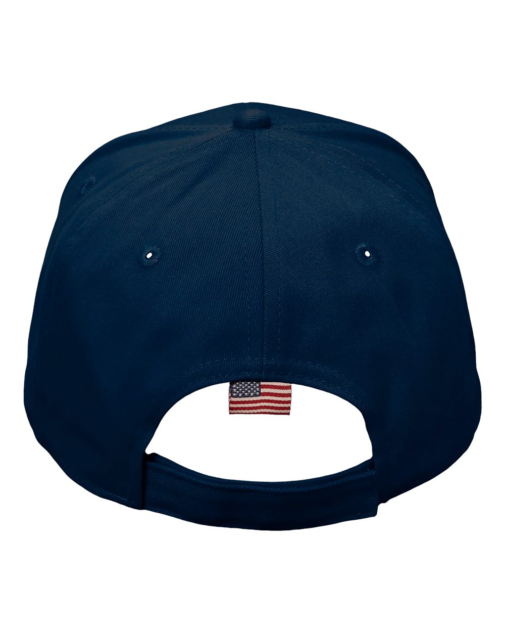 Personalized Unstructured Hat with USA Flag on Brim with Custom Patch
