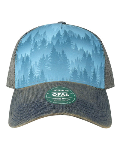Legacy Five Panel Trucker Hat with Custom Patch
