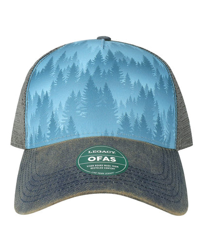 Legacy Five Panel Trucker Hat with Custom Patch
