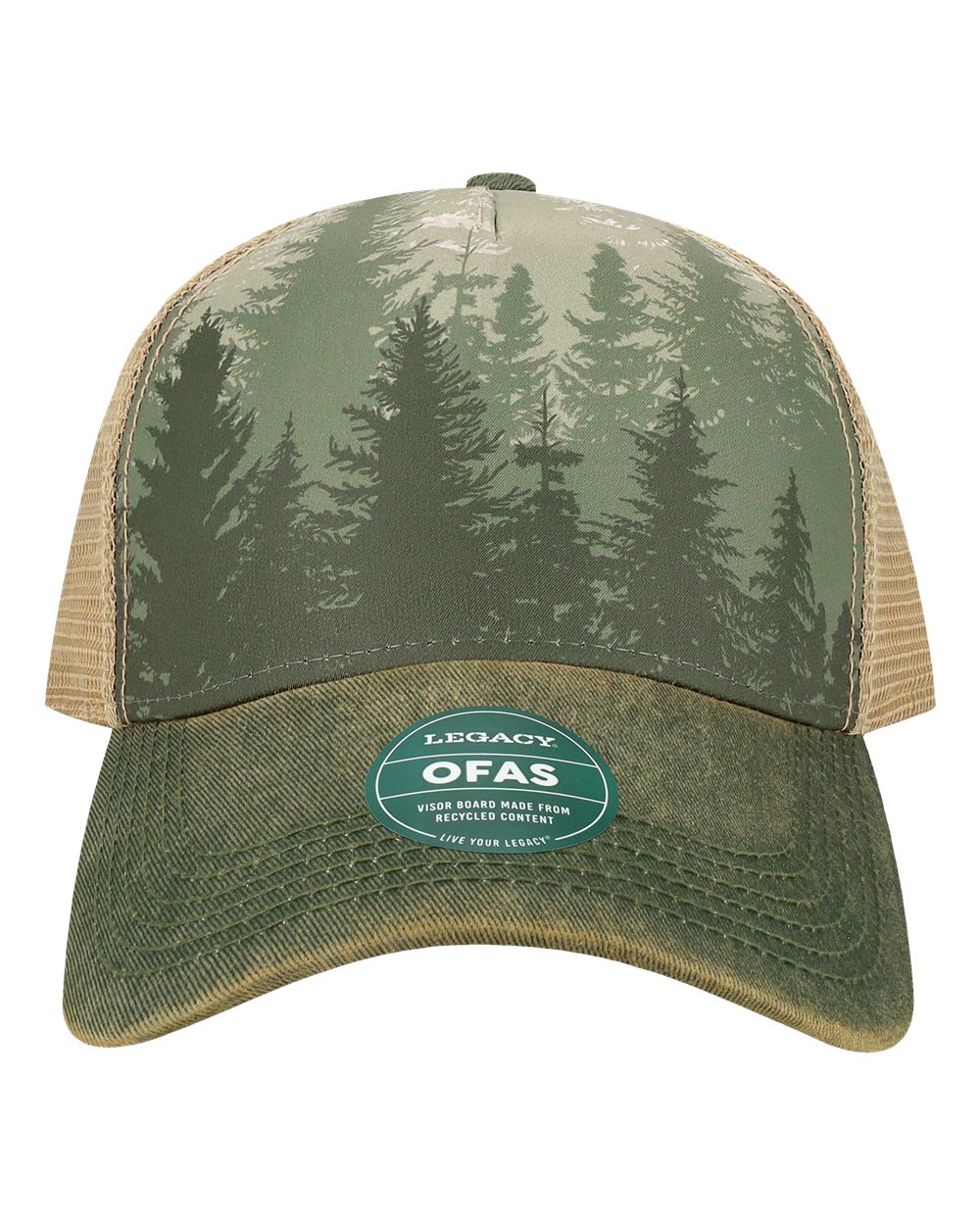 Legacy Five Panel Trucker Hat with Custom Patch