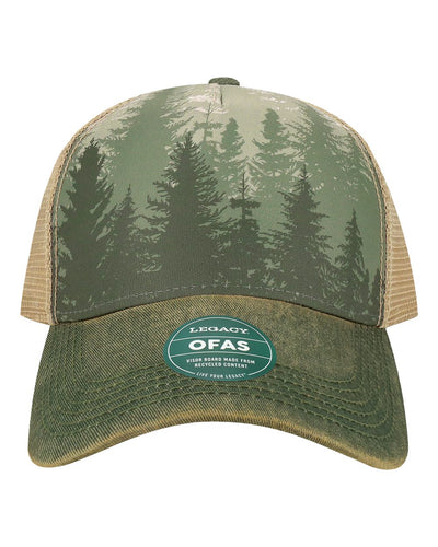 Legacy Five Panel Trucker Hat with Custom Patch