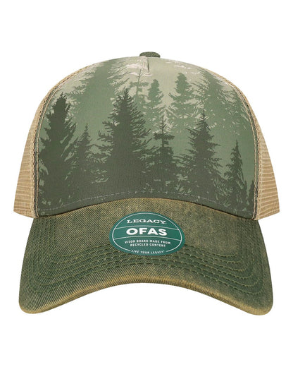 Legacy Five Panel Trucker Hat with Custom Patch