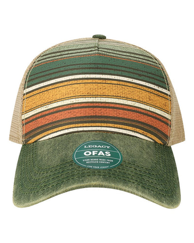 Legacy Five Panel Trucker Hat with Custom Patch
