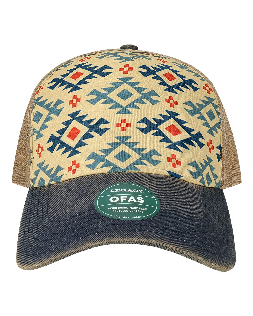 Legacy Five Panel Trucker Hat with Custom Patch