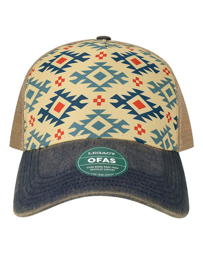 Legacy Five Panel Trucker Hat with Custom Patch