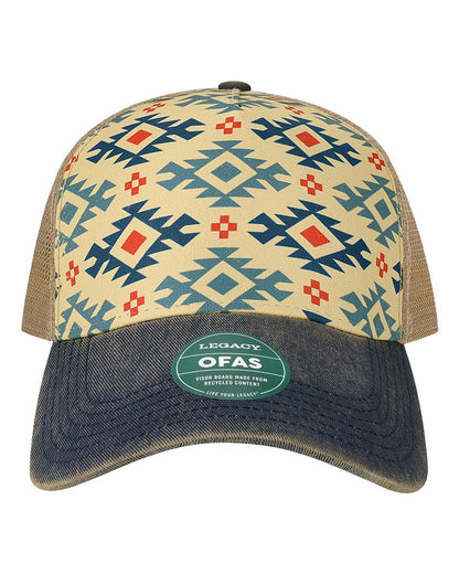 Legacy Five Panel Trucker Hat with Custom Patch