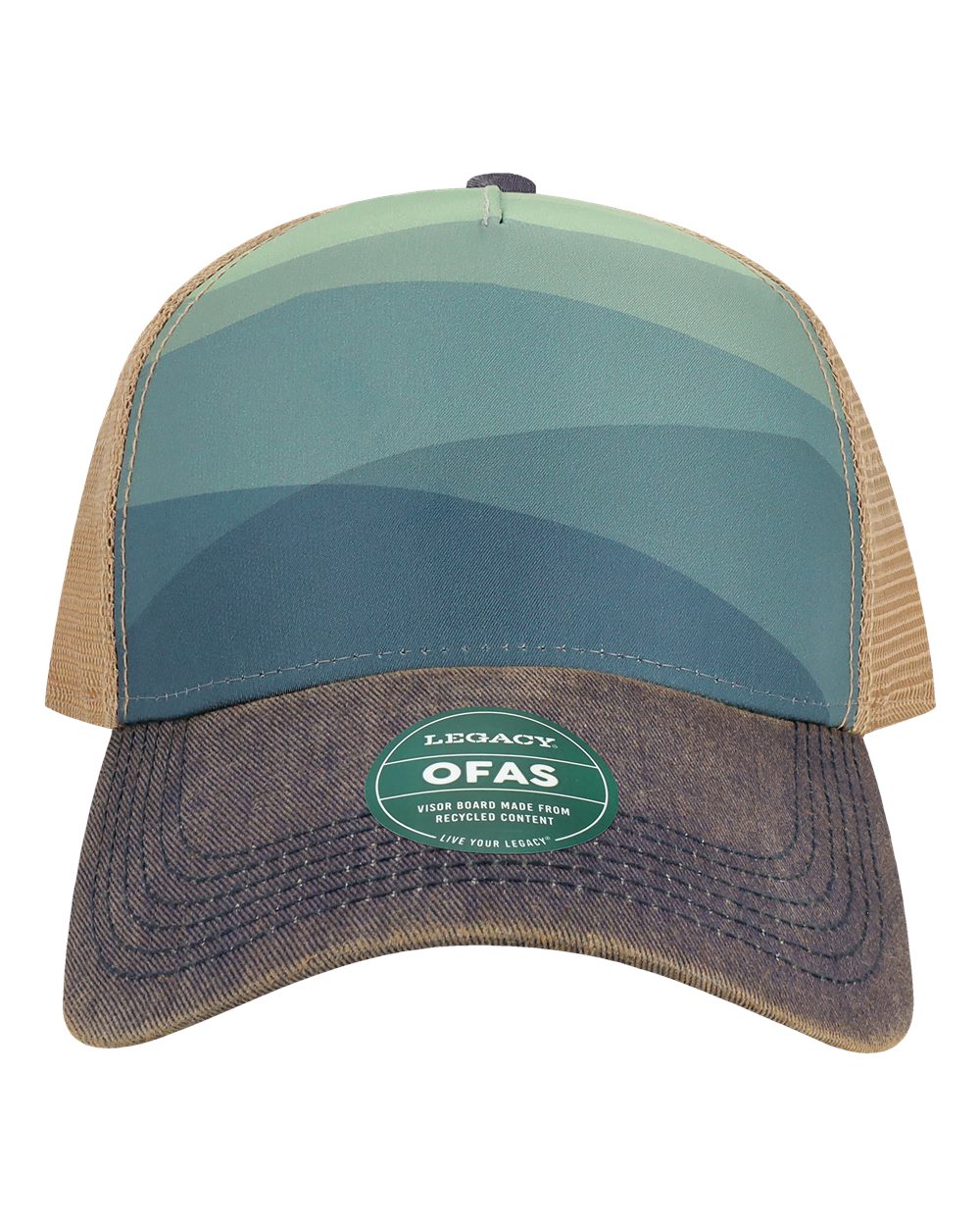 Legacy Five Panel Trucker Hat with Custom Patch