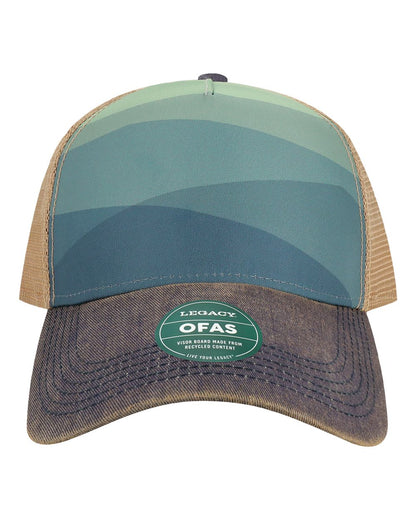 Legacy Five Panel Trucker Hat with Custom Patch