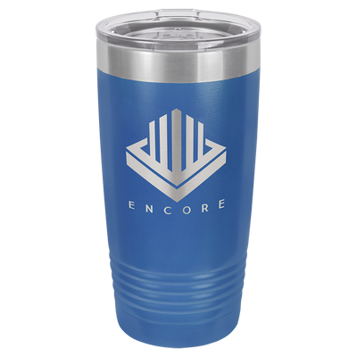 Personalized 20 oz. Vacuum Insulated Ringneck Tumbler with Clear Lid - Polar Camel