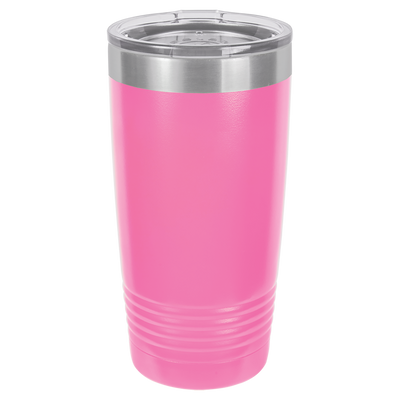 Personalized 20 oz. Vacuum Insulated Ringneck Tumbler with Clear Lid - Polar Camel
