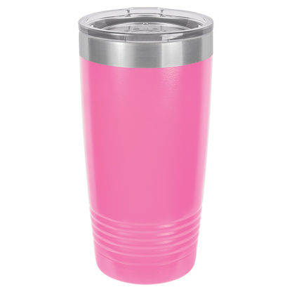 Personalized 20 oz. Vacuum Insulated Ringneck Tumbler with Clear Lid - Polar Camel