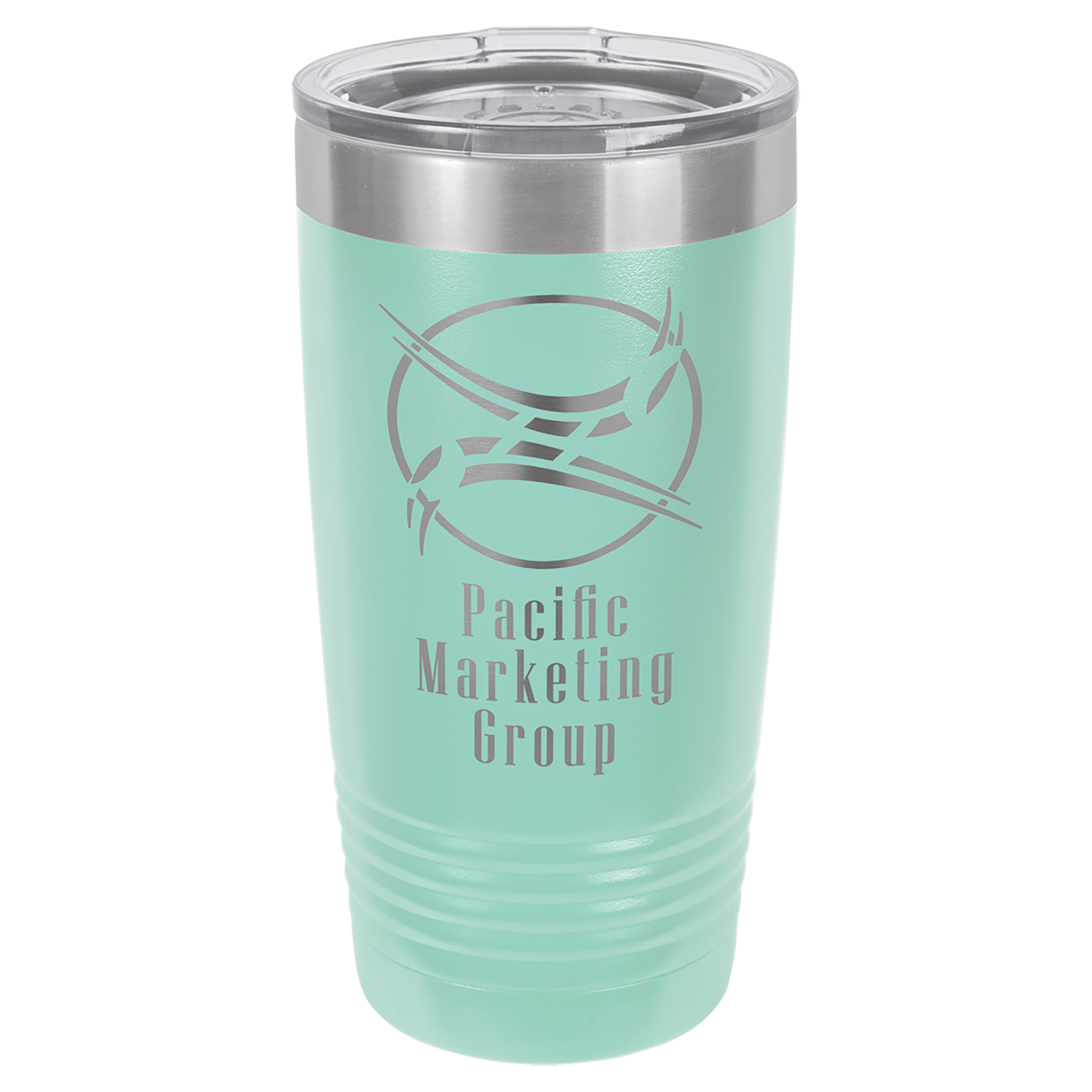 Personalized 20 oz. Vacuum Insulated Ringneck Tumbler with Clear Lid - Polar Camel