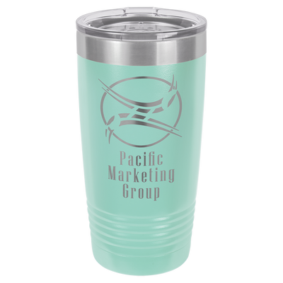 Personalized 20 oz. Vacuum Insulated Ringneck Tumbler with Clear Lid - Polar Camel