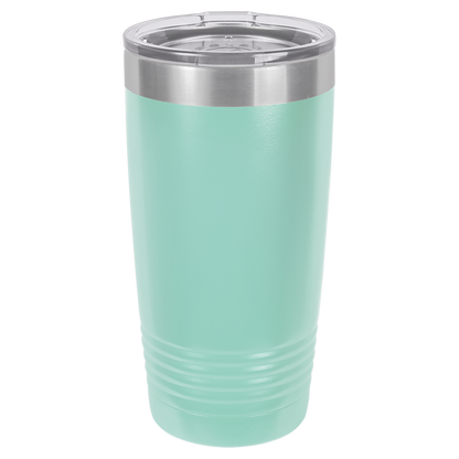 Personalized 20 oz. Vacuum Insulated Ringneck Tumbler with Clear Lid - Polar Camel