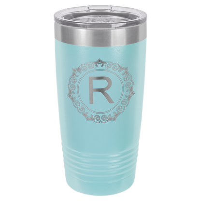 Personalized 20 oz. Vacuum Insulated Ringneck Tumbler with Clear Lid - Polar Camel