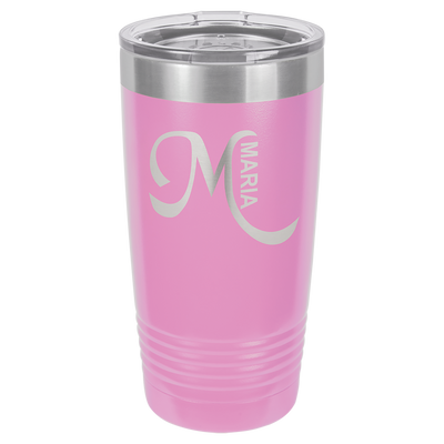 Personalized 20 oz. Vacuum Insulated Ringneck Tumbler with Clear Lid - Polar Camel
